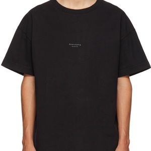 Acne Studios Black Logo Tee